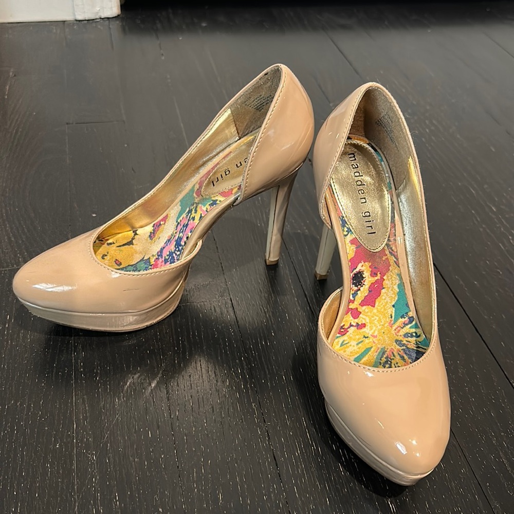 Madden Girl Patent Leather Pumps